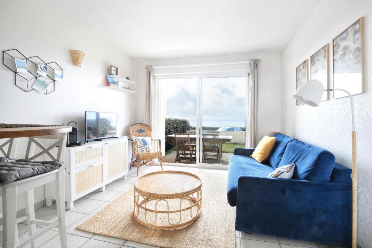 Saint-Jean-de-la-Rivière Le Balcon De Jersey - Face A La Mer מראה חיצוני תמונה